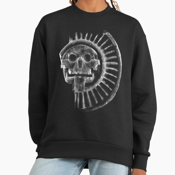 Disc of Mictlantecuhtli Aztec Artifact - Adult & Kids T-Shirts, Sweatshirts & Hoodies apparel design preview 1