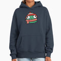 Silly Green Frog in Winter Attire - Adult & Kids T-Shirts, Sweatshirts & Hoodies apparel design preview 1