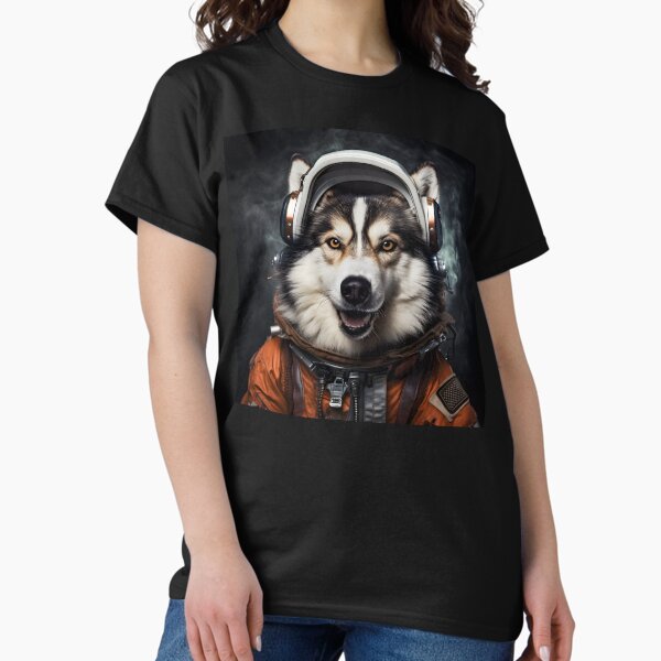 Astro Dog Siberian Huskie - Adult & Kids T-Shirts, Sweatshirts & Hoodies apparel design preview 1
