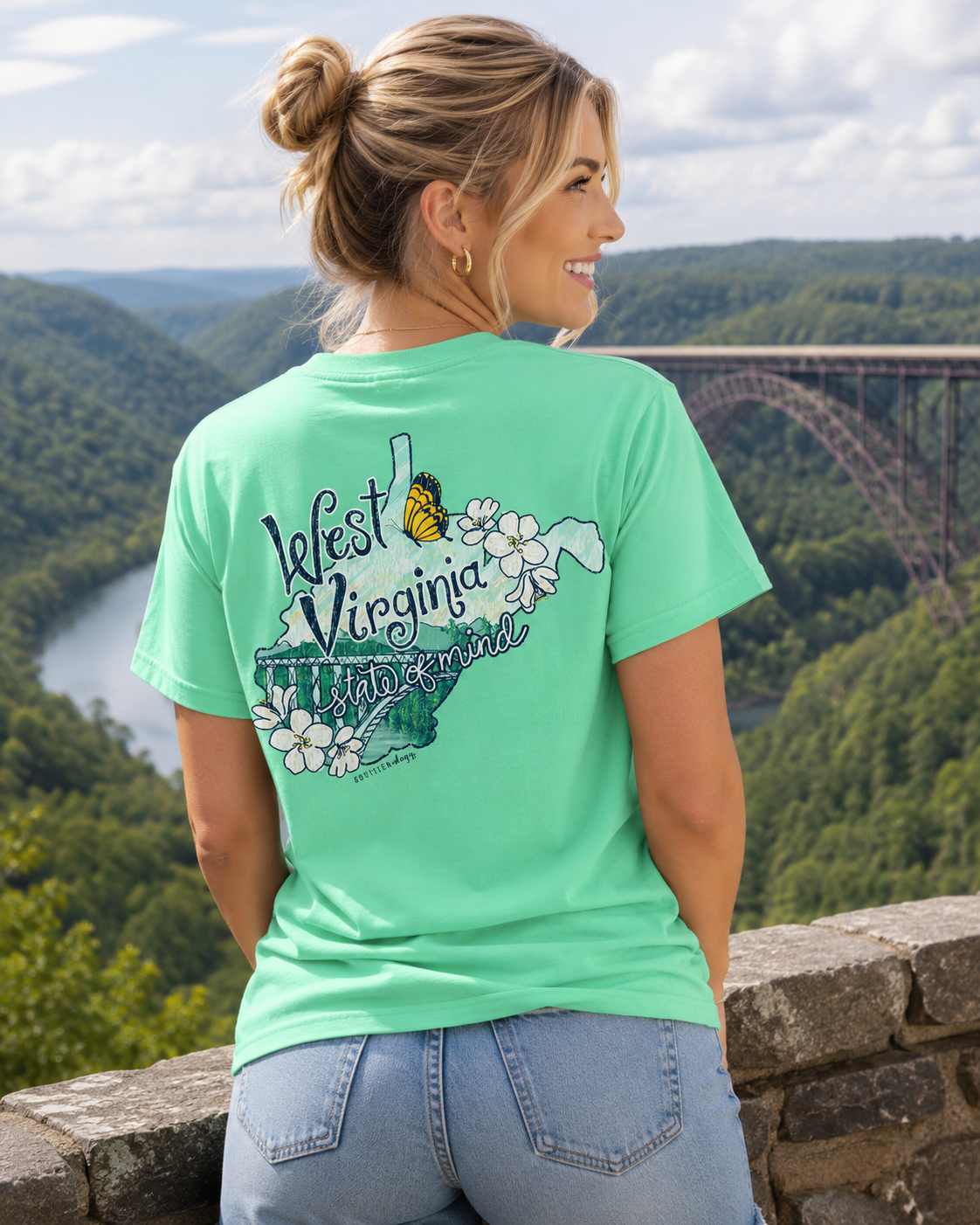SALE Southernology West Virginia Mountain State - Adult & Kids T-Shirts, Sweatshirts & Hoodies apparel design preview 1