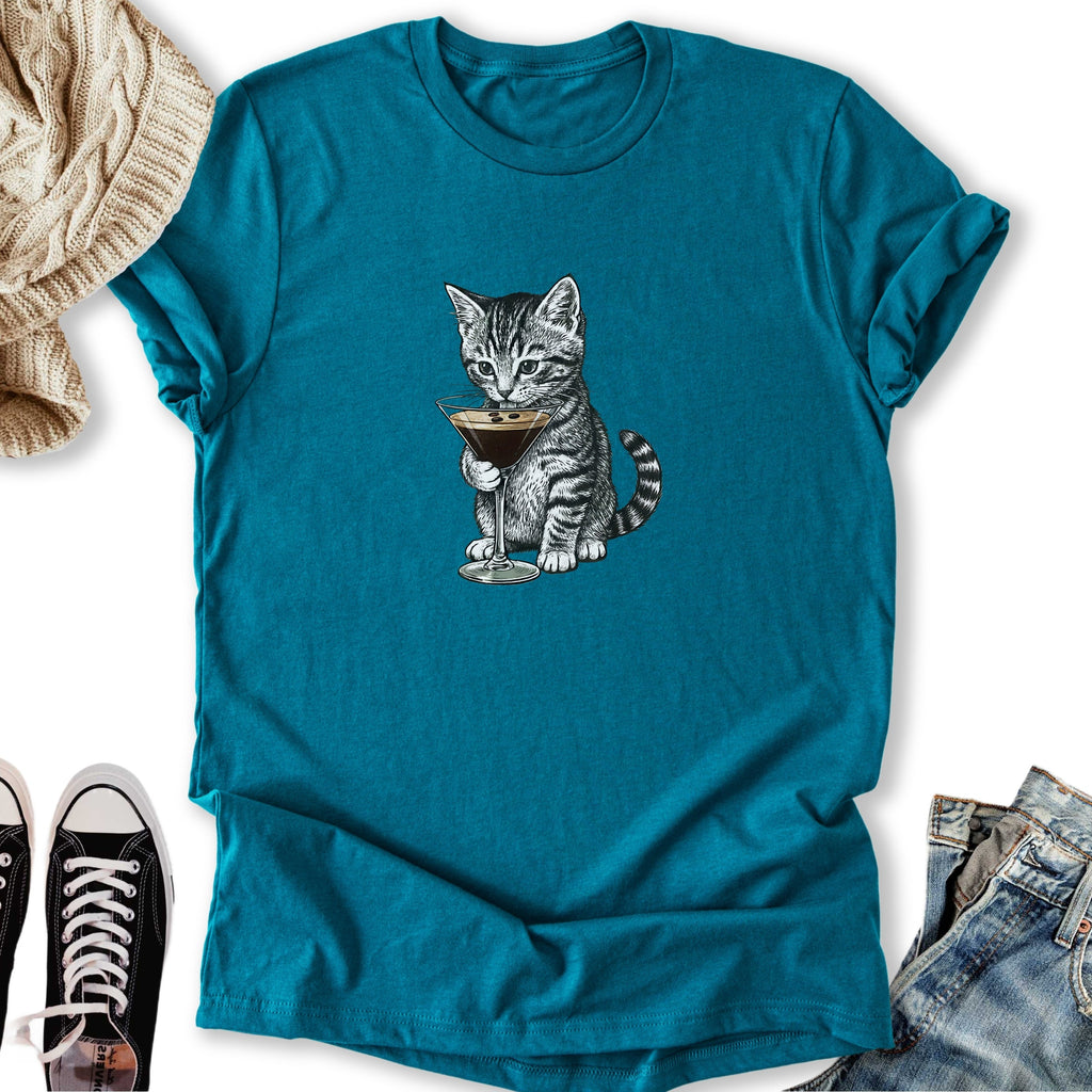 Kitten Espresso Martini - Adult & Kids T-Shirts, Sweatshirts & Hoodies apparel design preview 2