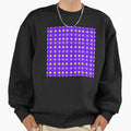Magenta Decagons and Yellow Stars on Violet - Adult & Kids T-Shirts, Sweatshirts & Hoodies apparel design preview 1