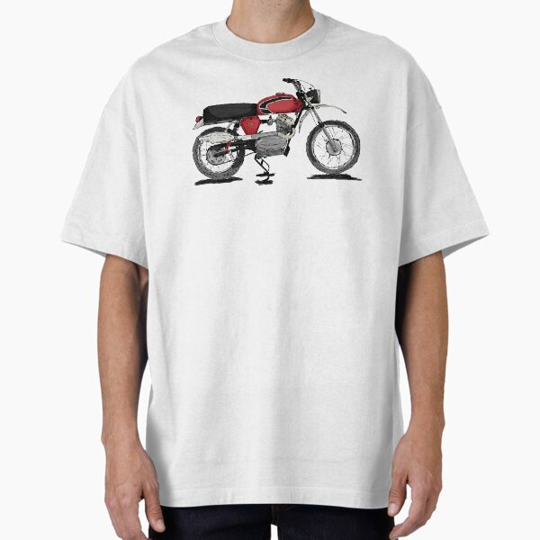 Vintage Dirt Bike 125 Scrambler - Adult & Kids T-Shirts, Sweatshirts & Hoodies apparel design preview 1