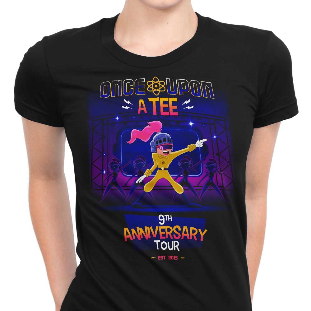9th Anniversary Tour Women's Apparel - Adult & Kids T-Shirts, Sweatshirts & Hoodies apparel design preview 1