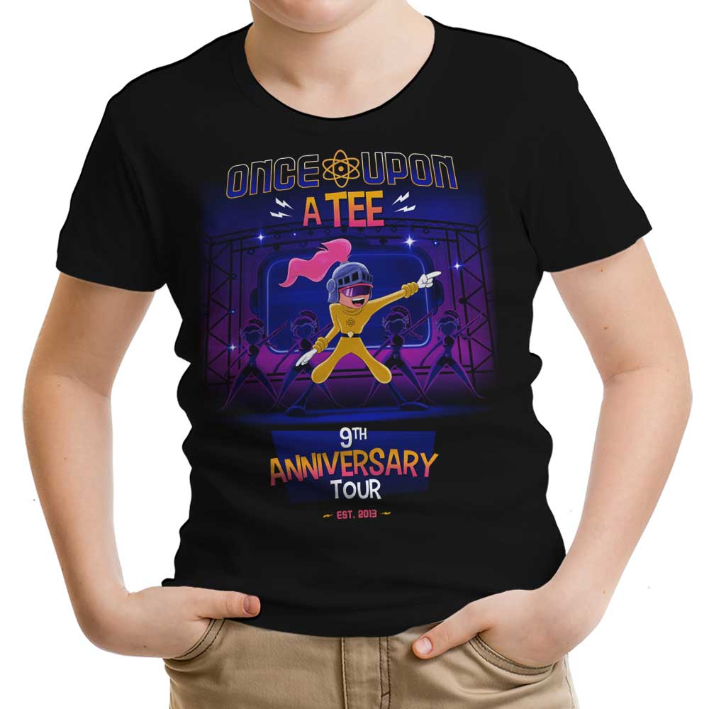 9th Anniversary Tour Youth Apparel - Adult & Kids T-Shirts, Sweatshirts & Hoodies apparel design preview 1