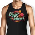A Bold Greeting Tank Top - Adult & Kids T-Shirts, Sweatshirts & Hoodies apparel design preview 1