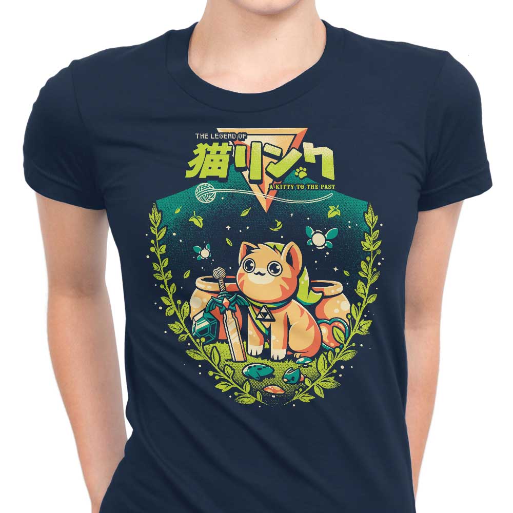 A Cat to the Past Women's Apparel - Adult & Kids T-Shirts, Sweatshirts & Hoodies apparel design preview 1