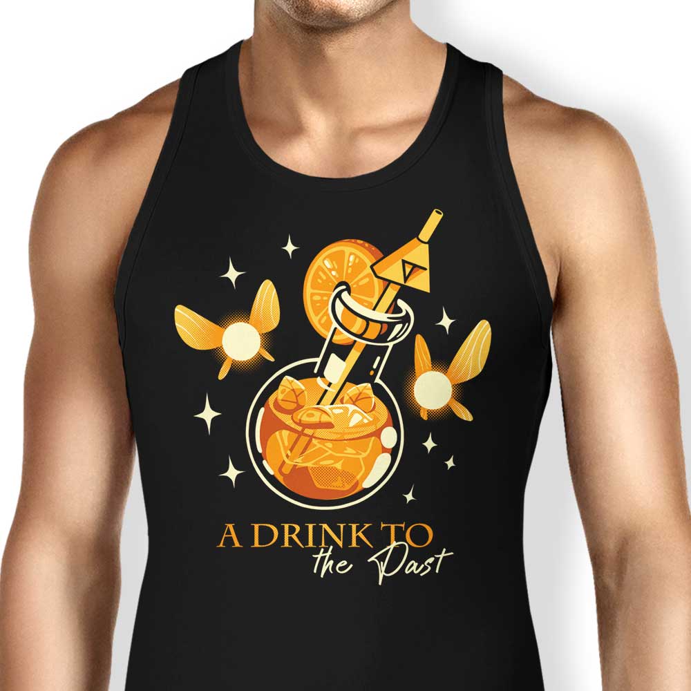 A Drink to the Past Tank Top - Adult & Kids T-Shirts, Sweatshirts & Hoodies apparel design preview 1