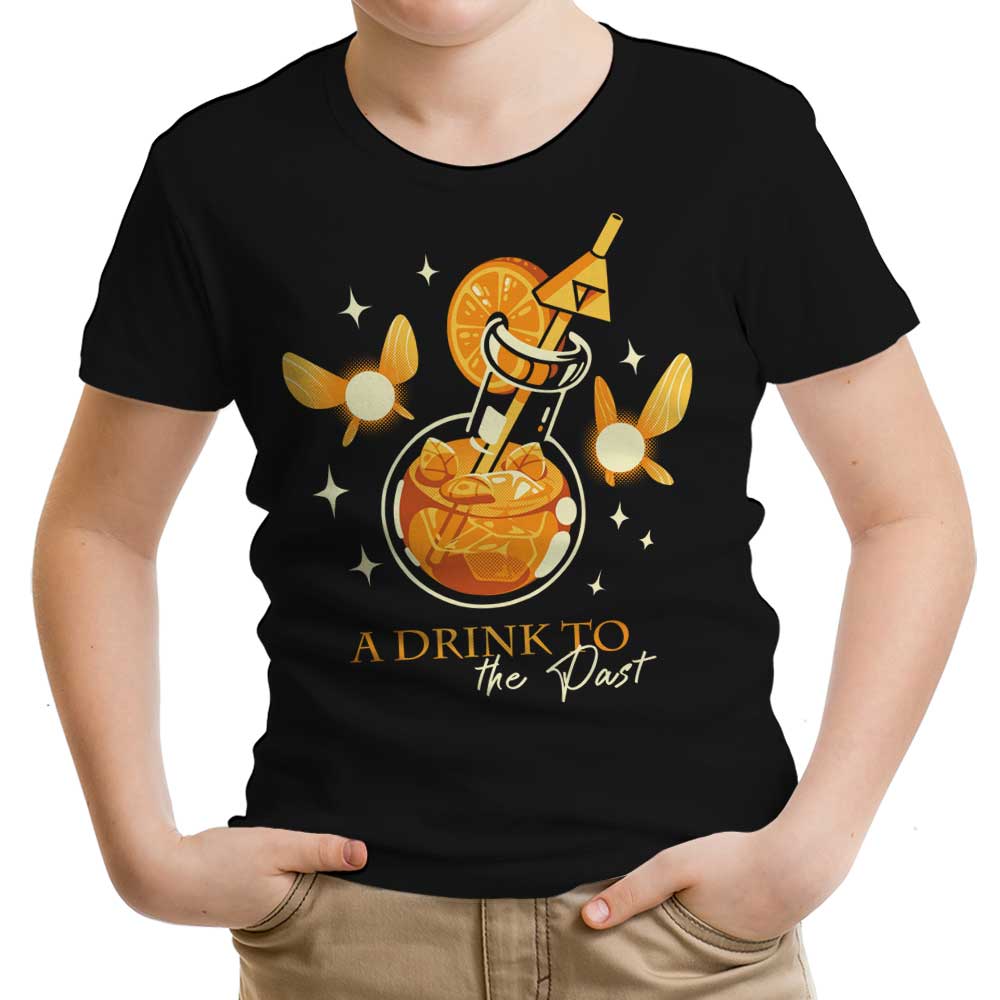 A Drink to the Past Youth Apparel - Adult & Kids T-Shirts, Sweatshirts & Hoodies apparel design preview 1