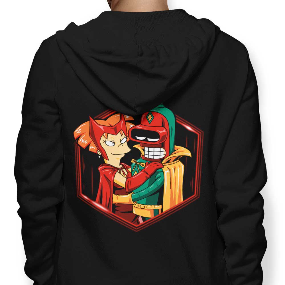 A Futuristic Couple - Adult & Kids T-Shirts, Sweatshirts & Hoodies apparel design preview 1