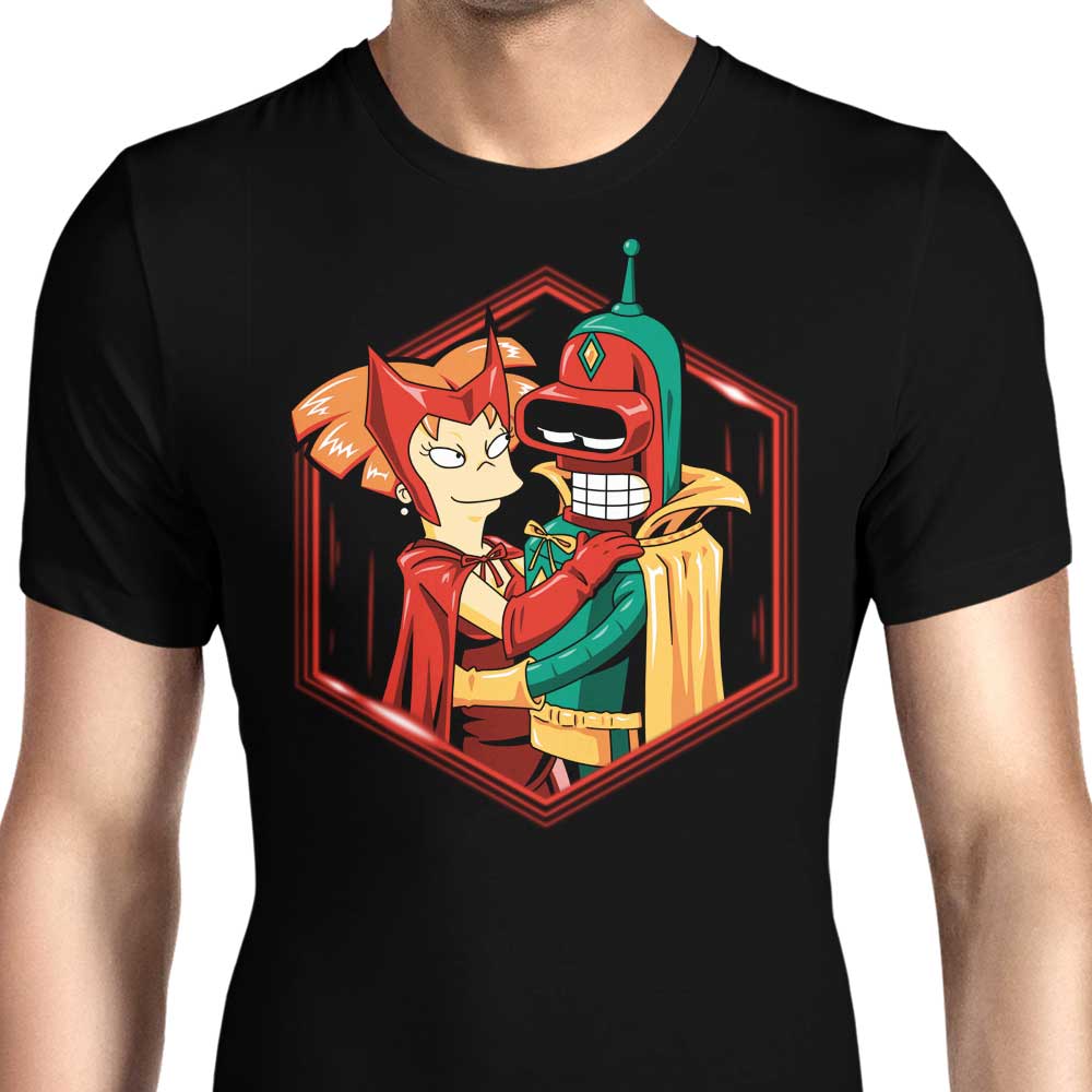 A Futuristic Couple Men's Apparel - Adult & Kids T-Shirts, Sweatshirts & Hoodies apparel design preview 1