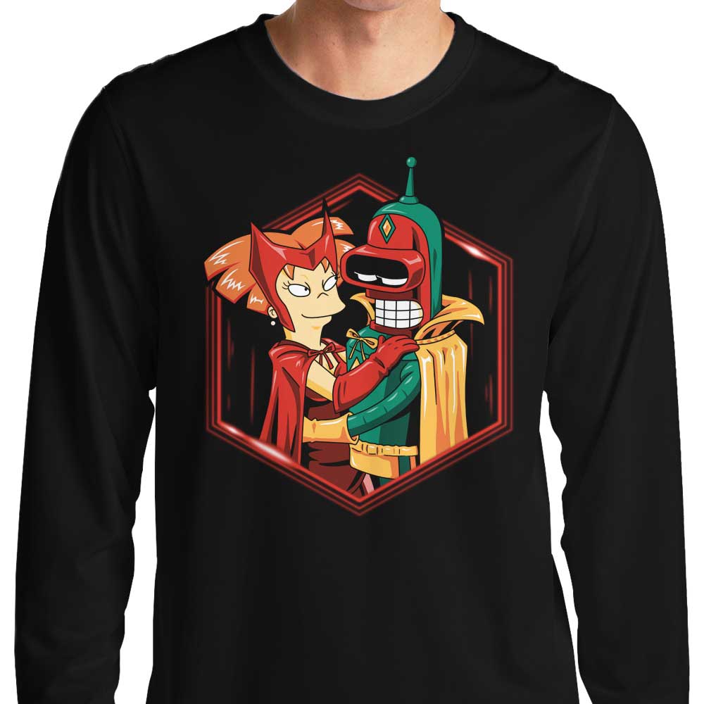 A Futuristic Couple - Adult & Kids T-Shirts, Sweatshirts & Hoodies apparel design preview 1