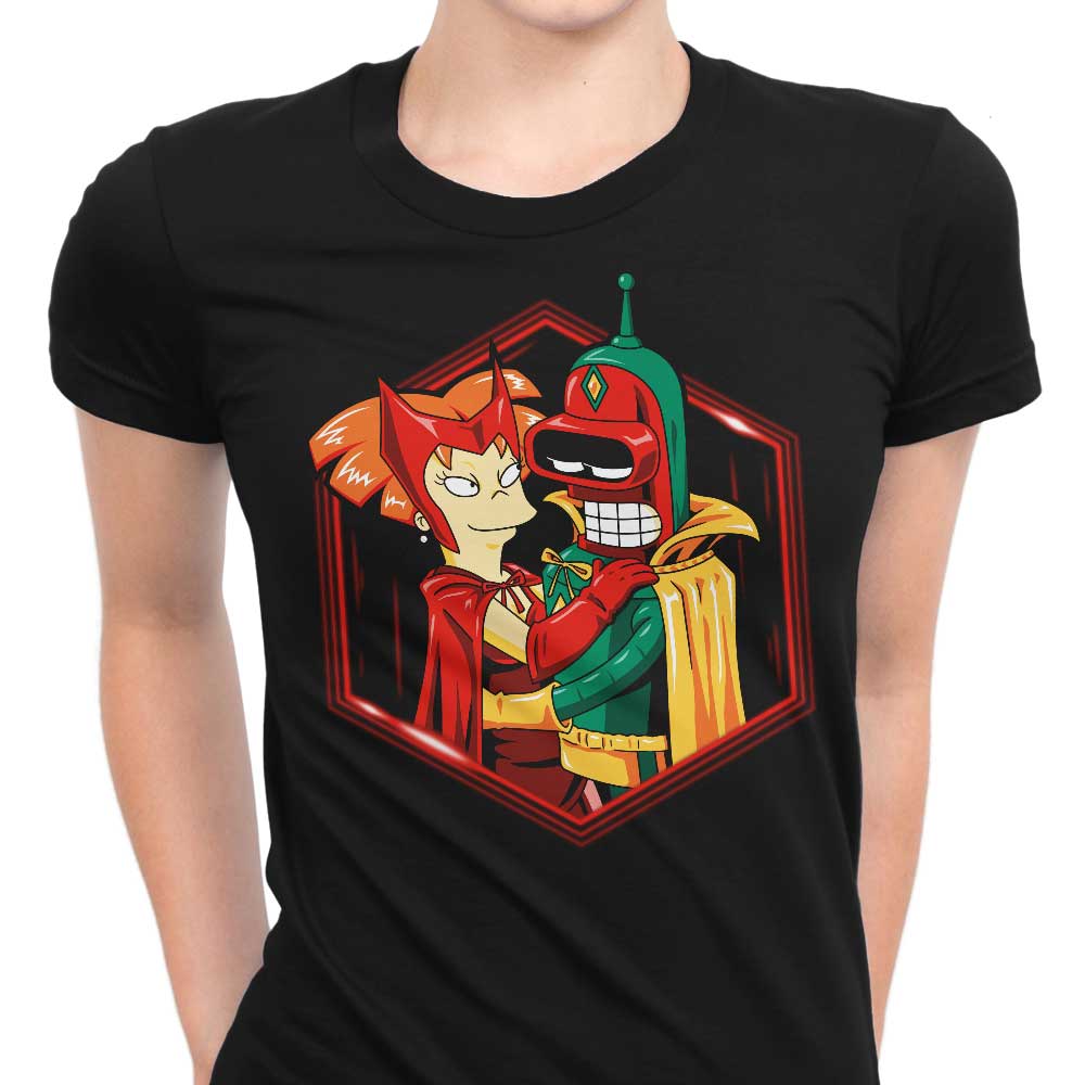 A Futuristic Couple Women's Apparel - Adult & Kids T-Shirts, Sweatshirts & Hoodies apparel design preview 1