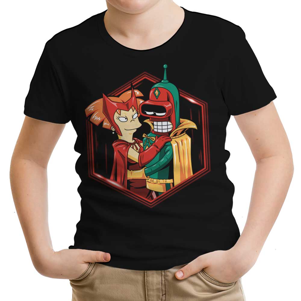 A Futuristic Couple Youth Apparel - Adult & Kids T-Shirts, Sweatshirts & Hoodies apparel design preview 1