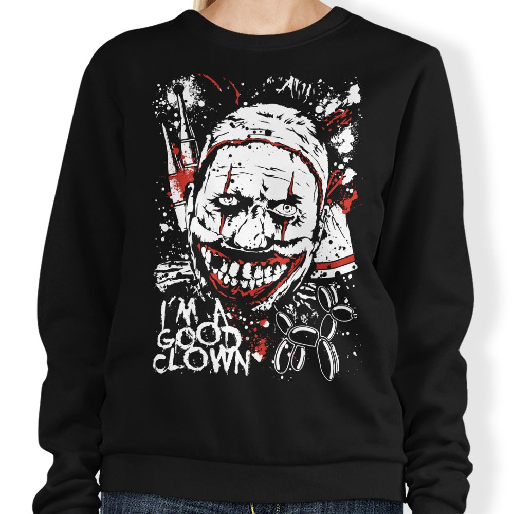 A Good Clown - Adult & Kids T-Shirts, Sweatshirts & Hoodies apparel design preview 1