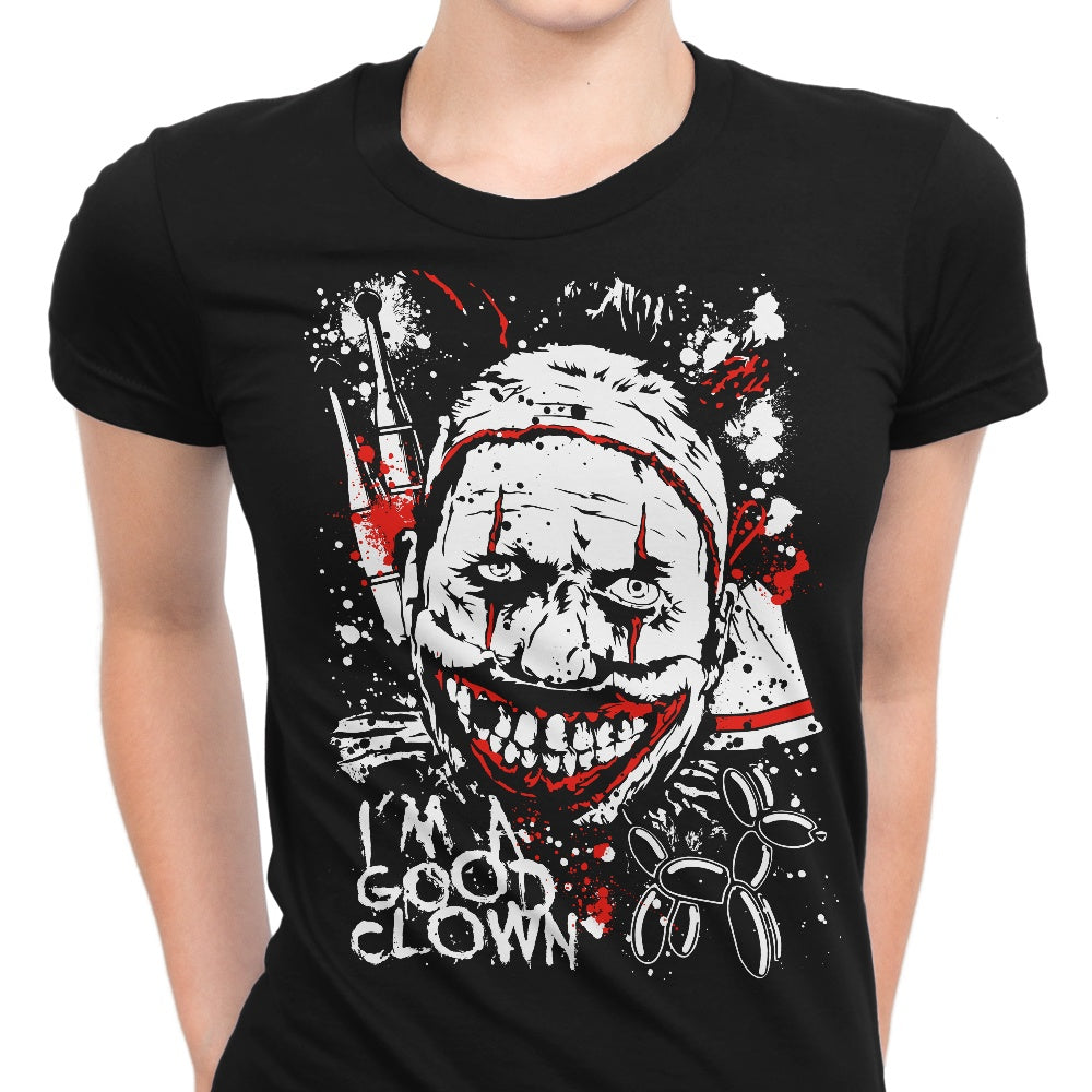 A Good Clown Women's Apparel - Adult & Kids T-Shirts, Sweatshirts & Hoodies apparel design preview 1