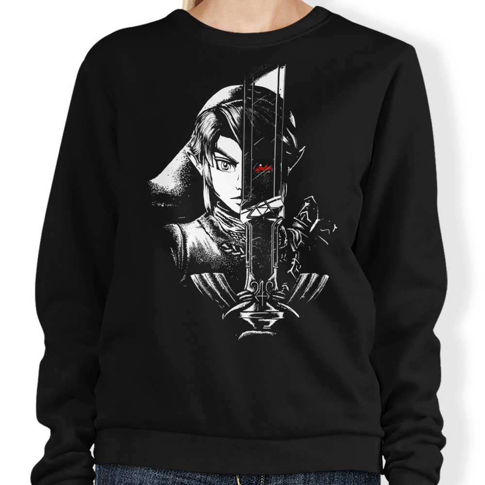 A Hero's Dark Reflection - Adult & Kids T-Shirts, Sweatshirts & Hoodies apparel design preview 1