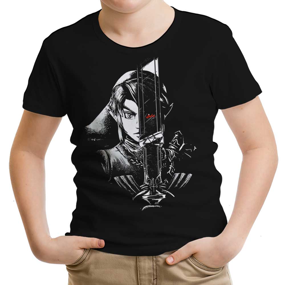 A Hero's Dark Reflection Youth Apparel - Adult & Kids T-Shirts, Sweatshirts & Hoodies apparel design preview 1