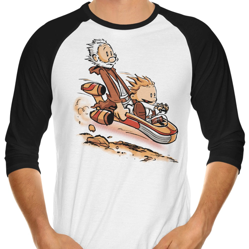 A Less Civilized Age 3/4 Sleeve Raglan - Adult & Kids T-Shirts, Sweatshirts & Hoodies apparel design preview 1