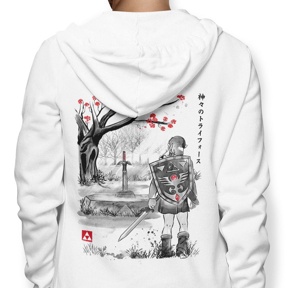 A Link to the Sumi-e - Adult & Kids T-Shirts, Sweatshirts & Hoodies apparel design preview 1