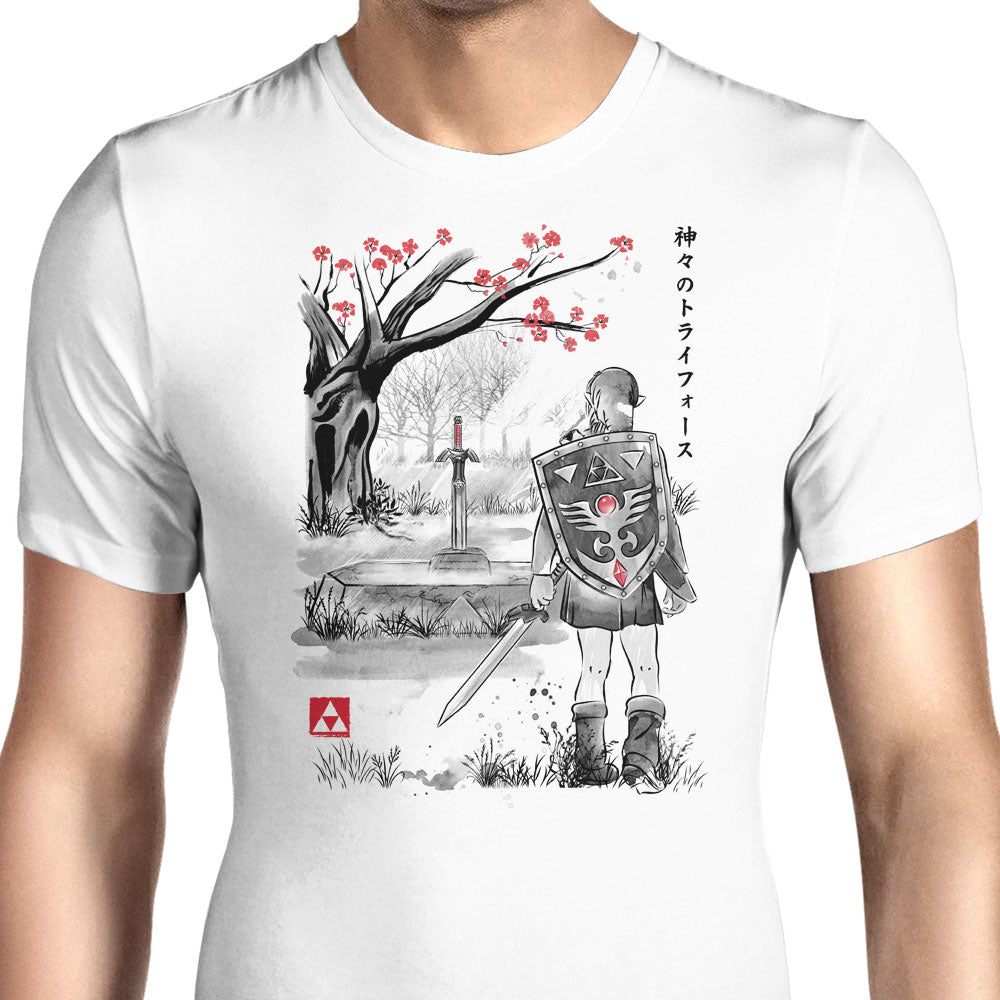 A Link to the Sumi-e Men's Apparel - Adult & Kids T-Shirts, Sweatshirts & Hoodies apparel design preview 1