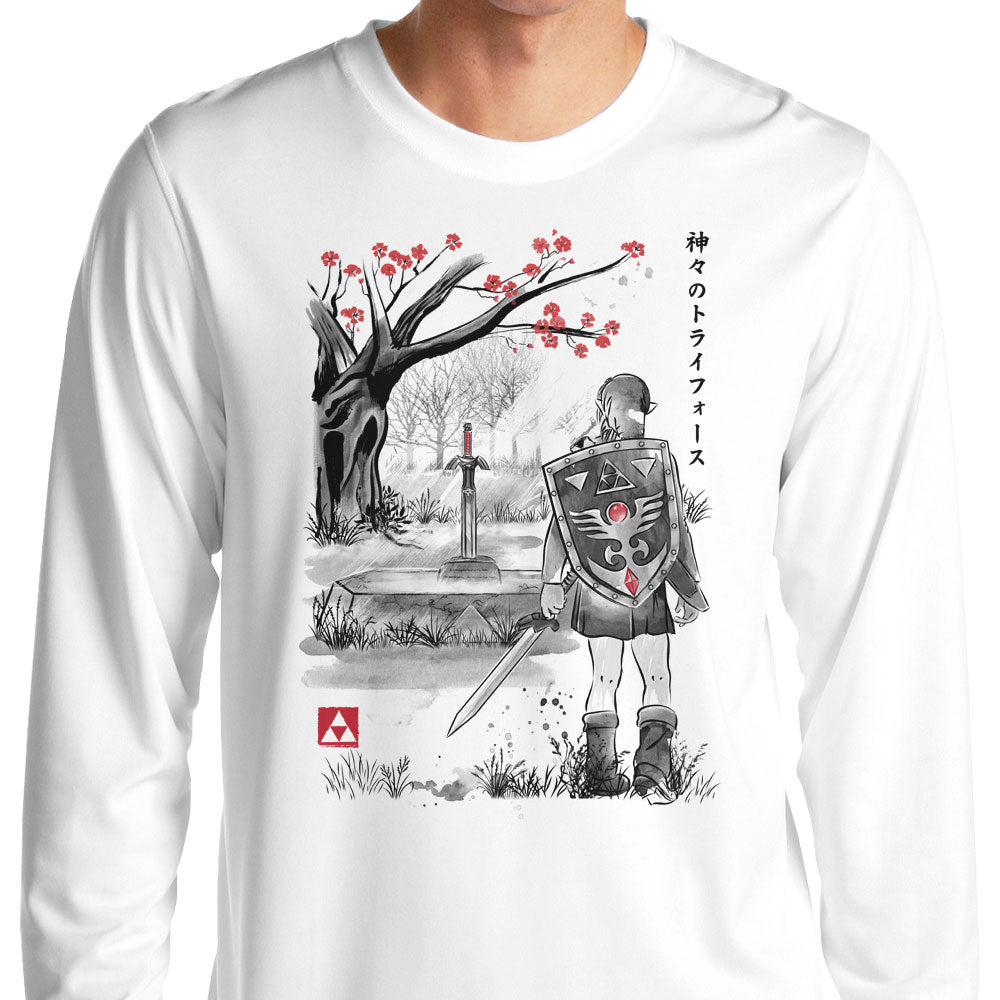 A Link to the Sumi-e - Adult & Kids T-Shirts, Sweatshirts & Hoodies apparel design preview 1