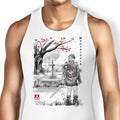 A Link to the Sumi-e Tank Top - Adult & Kids T-Shirts, Sweatshirts & Hoodies apparel design preview 1