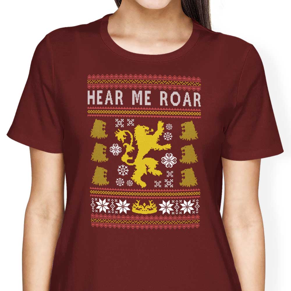 A Lion Always Wraps Their Gifts Women's Apparel - Adult & Kids T-Shirts, Sweatshirts & Hoodies apparel design preview 2