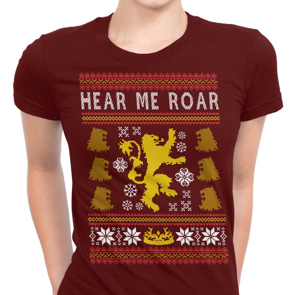 A Lion Always Wraps Their Gifts Women's Apparel - Adult & Kids T-Shirts, Sweatshirts & Hoodies apparel design preview 1
