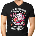 A Lotl Like Christmas Men's V-Neck - Adult & Kids T-Shirts, Sweatshirts & Hoodies apparel design preview 1