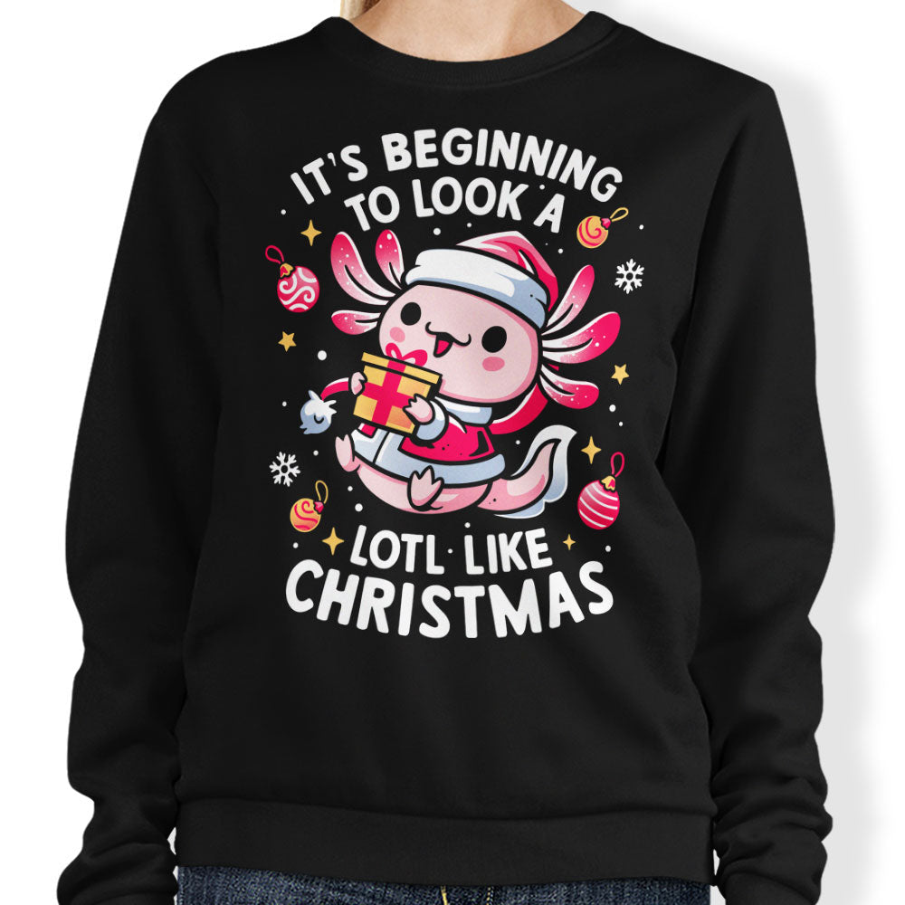 A Lotl Like Christmas - Adult & Kids T-Shirts, Sweatshirts & Hoodies apparel design preview 1