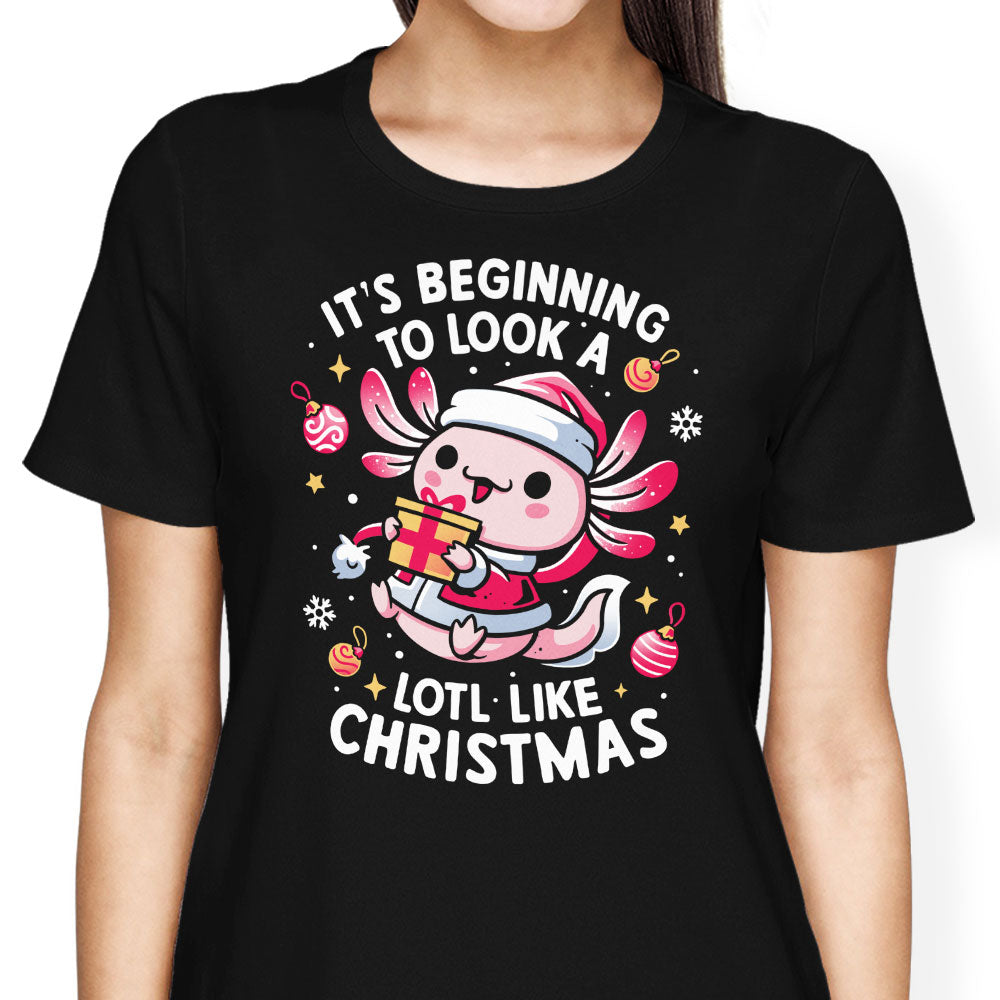 A Lotl Like Christmas Women's Apparel - Adult & Kids T-Shirts, Sweatshirts & Hoodies apparel design preview 1