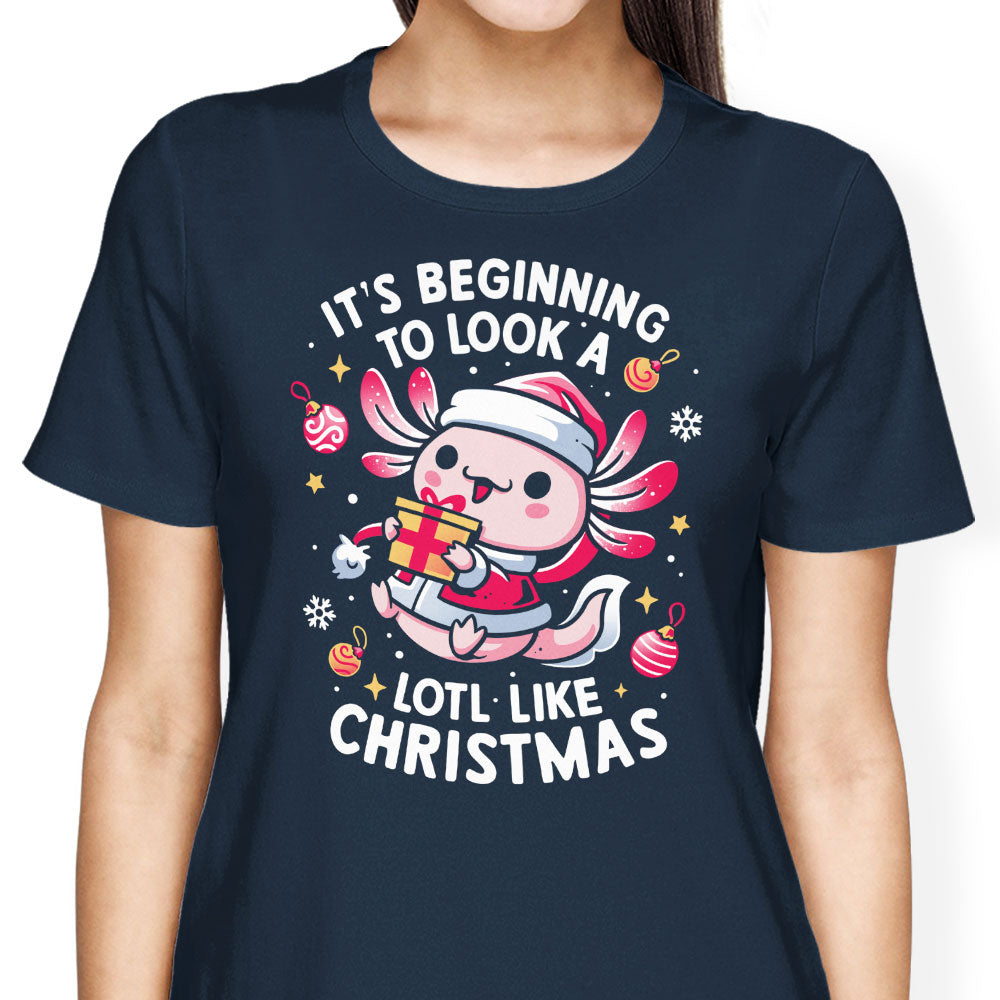 A Lotl Like Christmas Women's Apparel - Adult & Kids T-Shirts, Sweatshirts & Hoodies apparel design preview 2