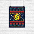 A Metroid Christmas Poster - Adult & Kids T-Shirts, Sweatshirts & Hoodies apparel design preview 1