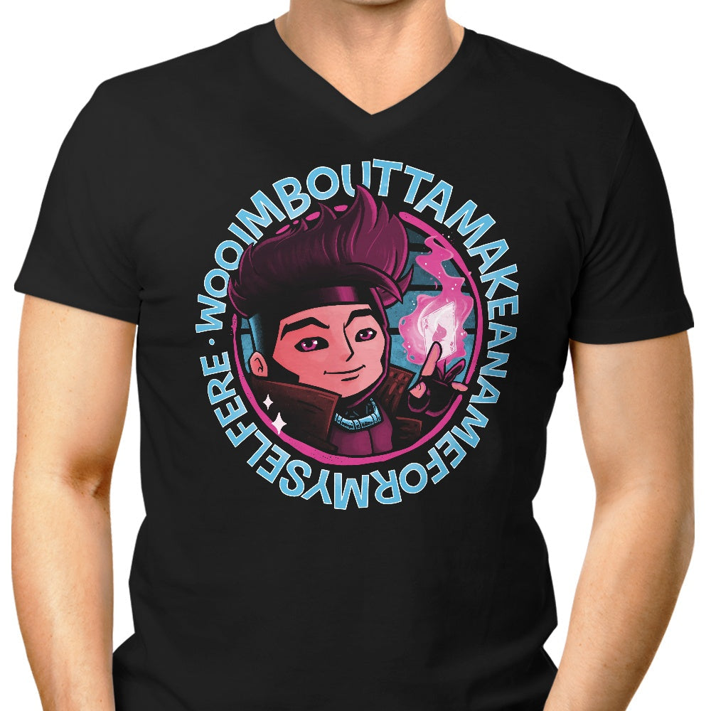 A Name for Myself Men's V-Neck - Adult & Kids T-Shirts, Sweatshirts & Hoodies apparel design preview 1