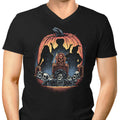 A Night of Witchcraft Men's V-Neck - Adult & Kids T-Shirts, Sweatshirts & Hoodies apparel design preview 1
