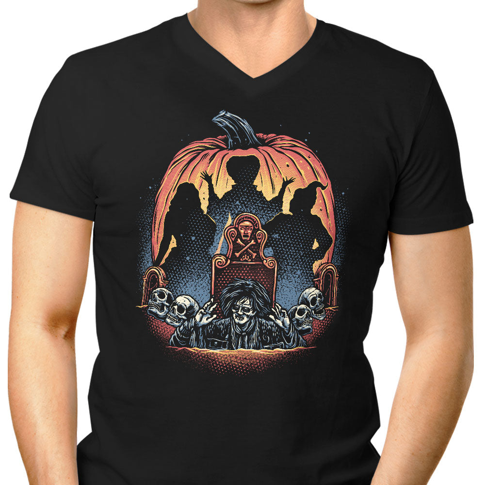 A Night of Witchcraft Men's V-Neck - Adult & Kids T-Shirts, Sweatshirts & Hoodies apparel design preview 1