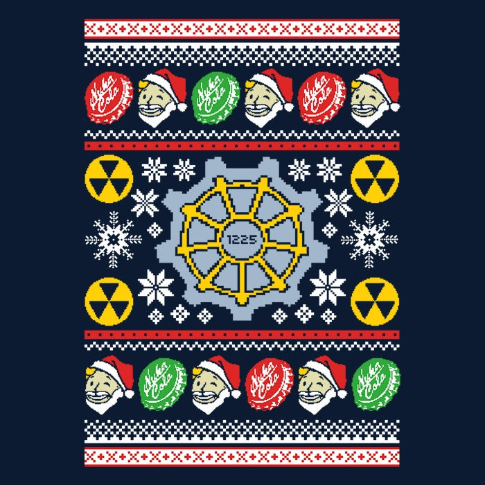 A Nuka Cola Christmas - Adult & Kids T-Shirts, Sweatshirts & Hoodies apparel design preview 2
