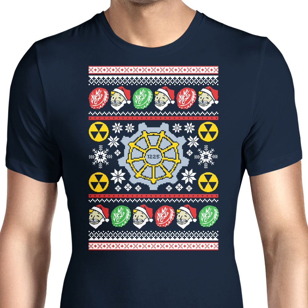 A Nuka Cola Christmas Men's Apparel - Adult & Kids T-Shirts, Sweatshirts & Hoodies apparel design preview 1