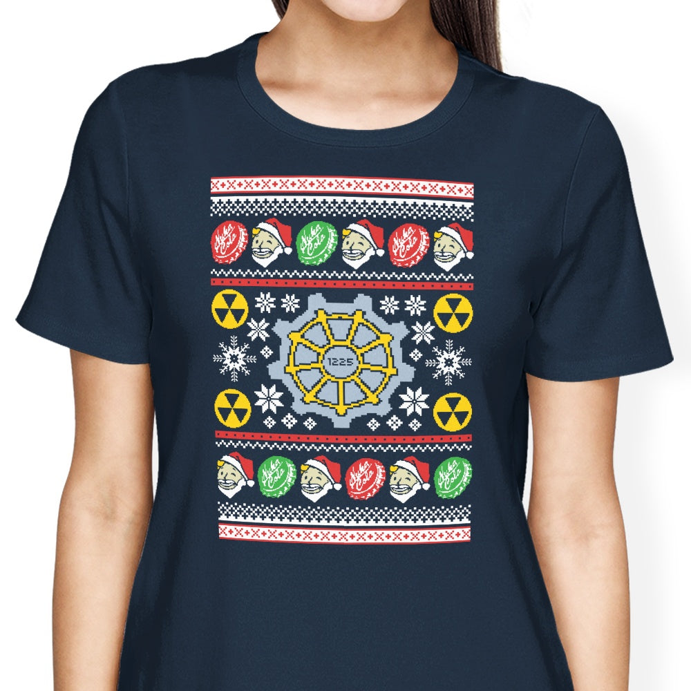A Nuka Cola Christmas Women's Apparel - Adult & Kids T-Shirts, Sweatshirts & Hoodies apparel design preview 2