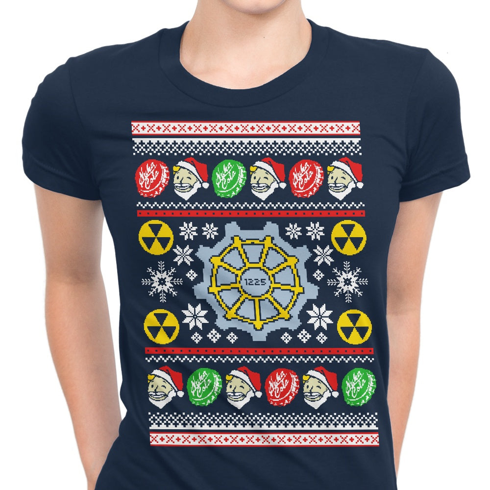 A Nuka Cola Christmas Women's Apparel - Adult & Kids T-Shirts, Sweatshirts & Hoodies apparel design preview 1
