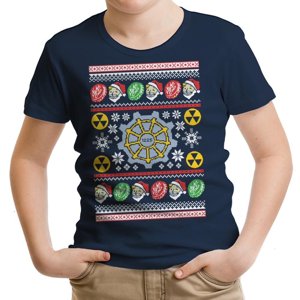 A Nuka Cola Christmas Youth Apparel - Adult & Kids T-Shirts, Sweatshirts & Hoodies apparel design preview 1