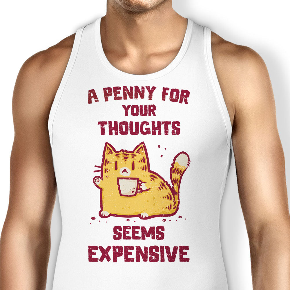 A Penny Seems Expensive Tank Top - Adult & Kids T-Shirts, Sweatshirts & Hoodies apparel design preview 1