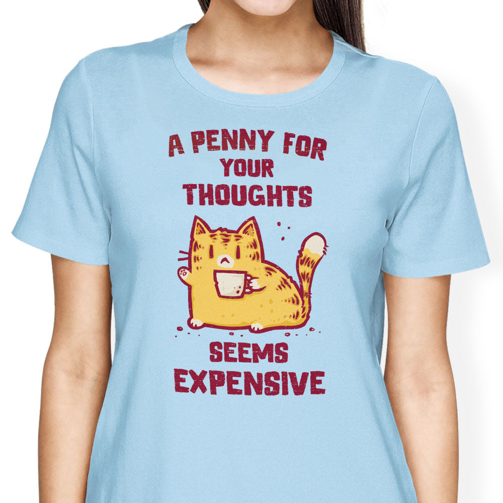 A Penny Seems Expensive Women's Apparel - Adult & Kids T-Shirts, Sweatshirts & Hoodies apparel design preview 2