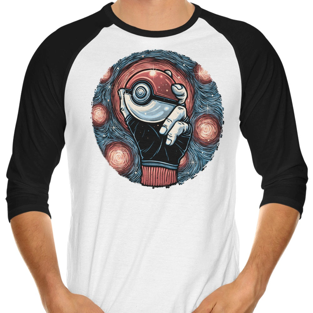 A Starry Catch 3/4 Sleeve Raglan - Adult & Kids T-Shirts, Sweatshirts & Hoodies apparel design preview 1