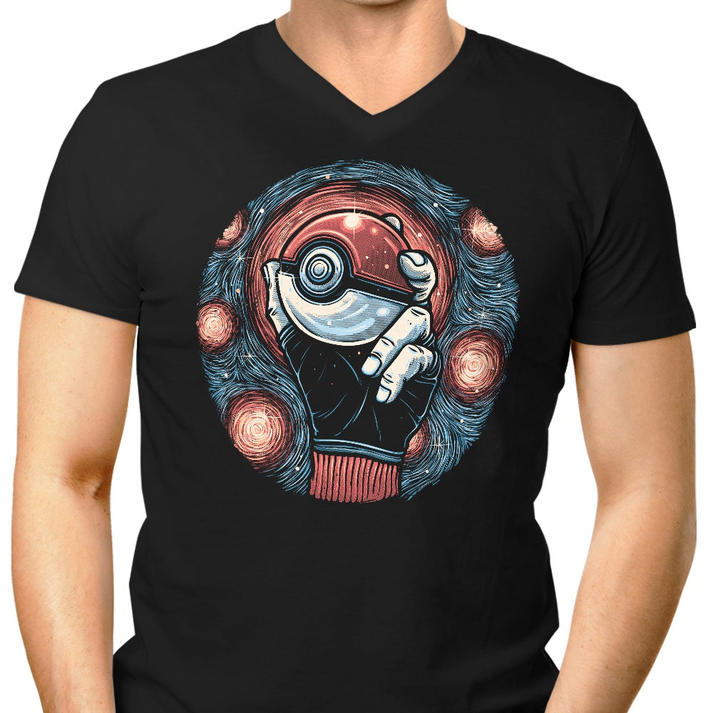 A Starry Catch Men's V-Neck - Adult & Kids T-Shirts, Sweatshirts & Hoodies apparel design preview 1
