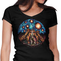 A Starry Universe Women's V-Neck - Adult & Kids T-Shirts, Sweatshirts & Hoodies apparel design preview 1