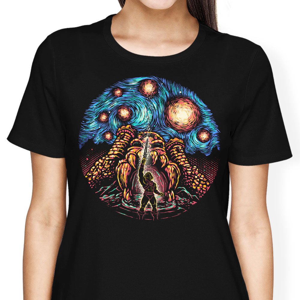 A Starry Universe Women's Apparel - Adult & Kids T-Shirts, Sweatshirts & Hoodies apparel design preview 1