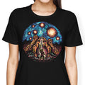 A Starry Universe Women's Apparel - Adult & Kids T-Shirts, Sweatshirts & Hoodies apparel design preview 1