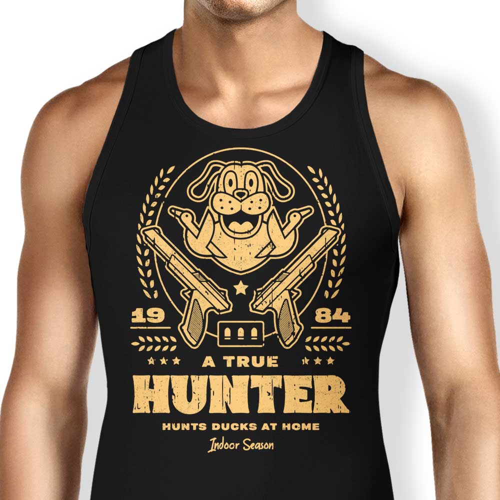 A True Hunter Tank Top - Adult & Kids T-Shirts, Sweatshirts & Hoodies apparel design preview 1